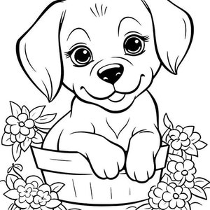 10 Animal Coloring Pages Printable Coloring Pages Cute - Etsy