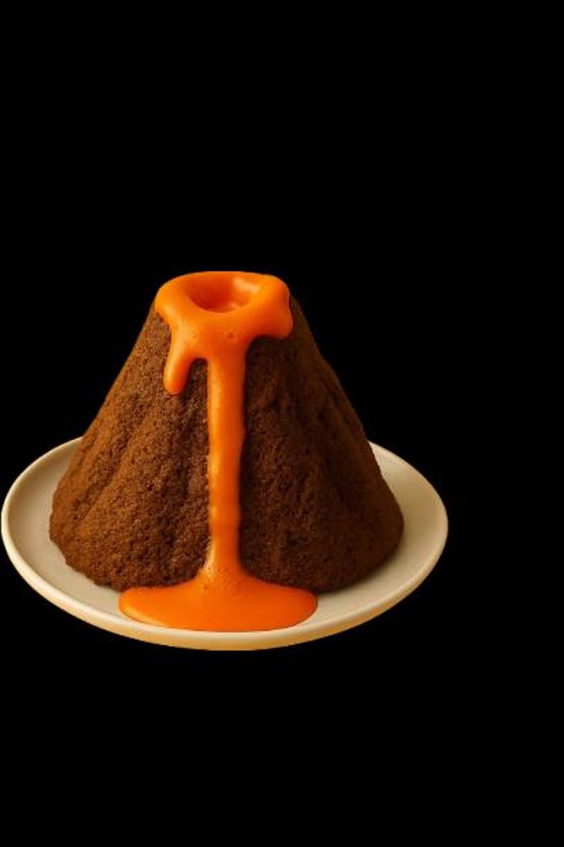 Volcano Chocolate Cake Baking Kit – STEM Science Gift - Etsy