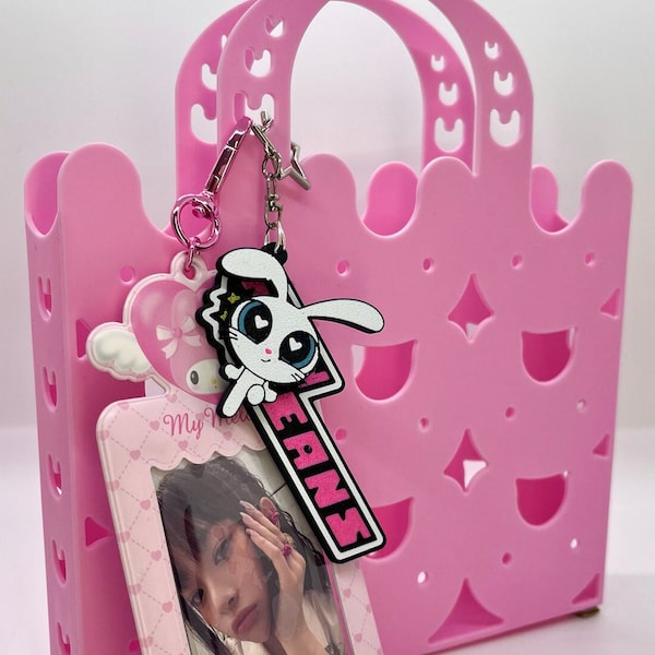 NewJeans x Powerpuff Girls Kpop Deco Keychain