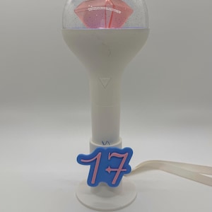 KPOP Lightstick Stand/Holder for SVT SEVENTEEN (V1) lightstick - Customizable