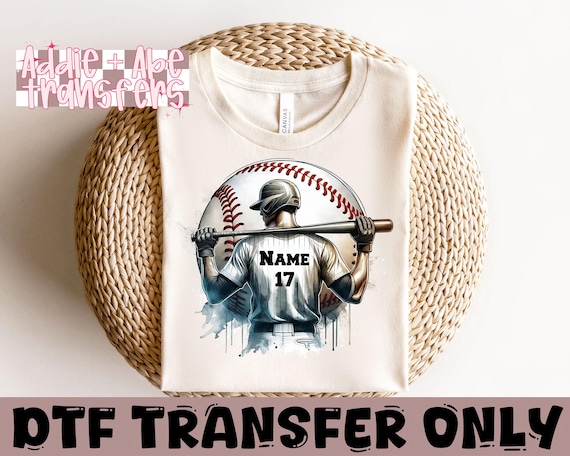 Baseball DTF Transfer| Custom Baseball  DTF Transfer