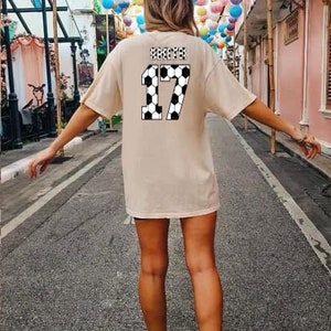 Personalized Soccer  DTF Transfer| Distressed Soccer DTF Transfer
