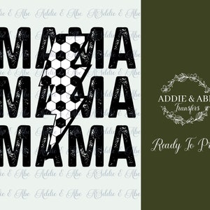 Soccer Mama  DTF Transfer, DTF Transfer