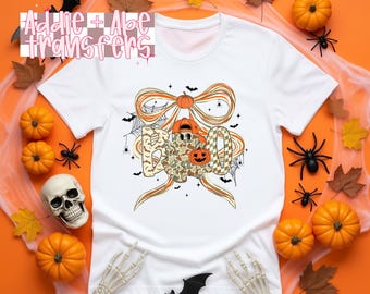 Boo kids Halloween DTF Transfer, DTF Transfer| Boys dtf transfer| camo Ghost DTF