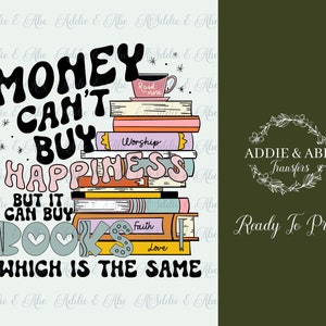 Happy Books Ready To Press DTF Transfer, DTF Transfer