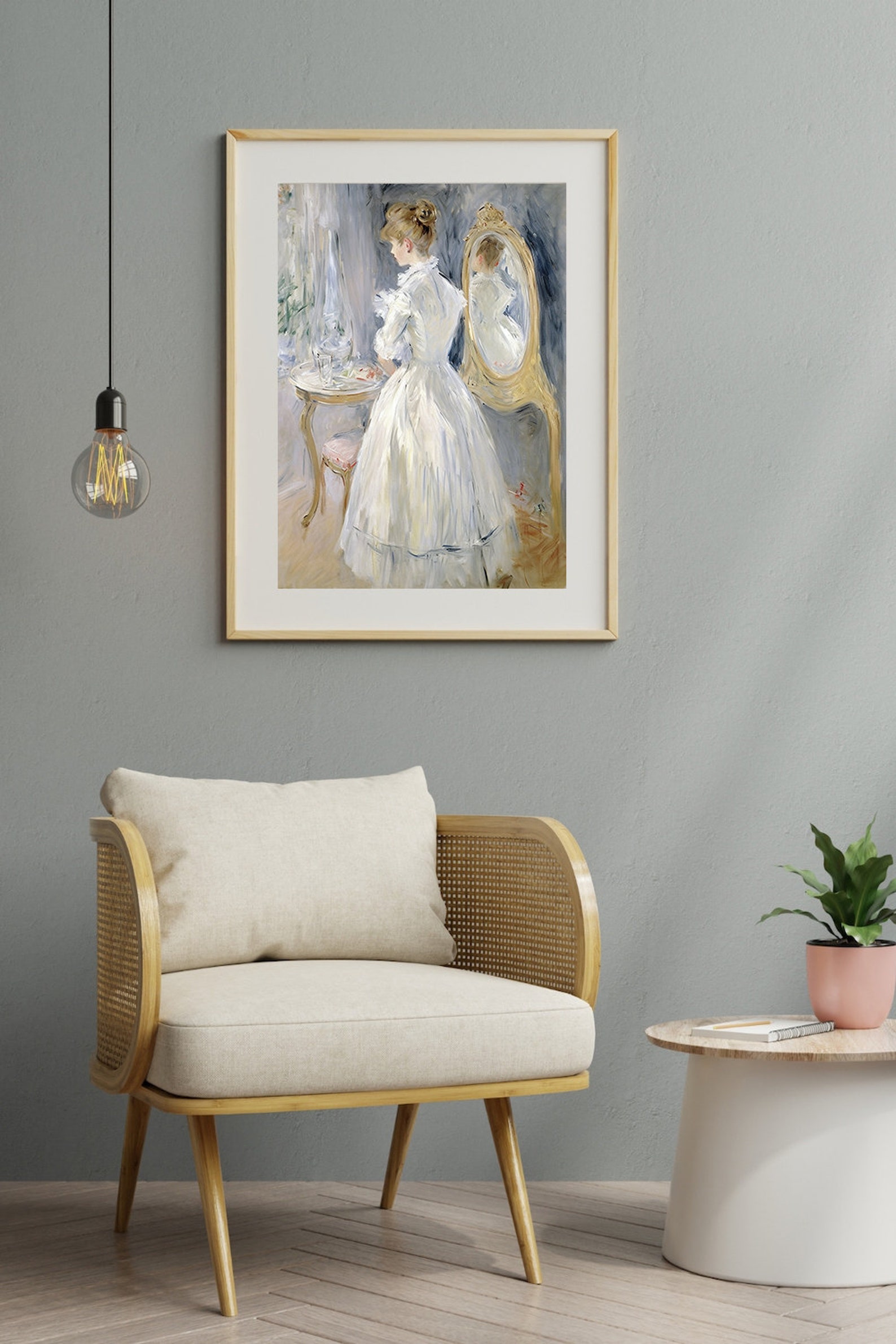 Vintage Art | Woman at Her Toilette | DIGITAL DOWNLOAD - Etsy
