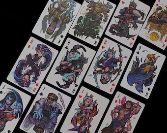 League of Legends Poker-Cards  - Costum Design  -  Fanmade