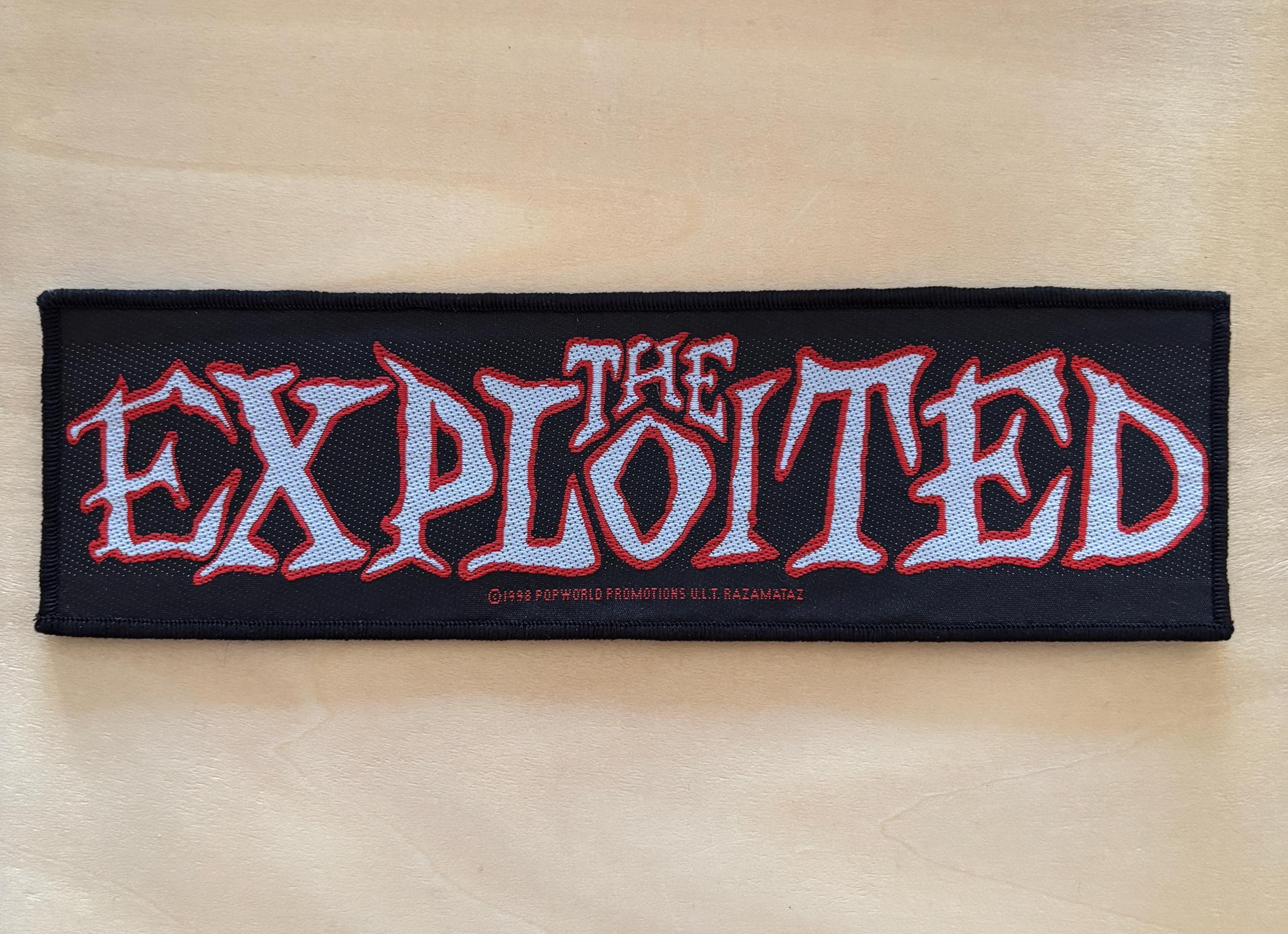 The Exploited | Original Woven Vintage Patch - Etsy