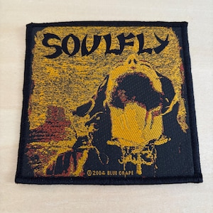 Soulfly - Profetia | Original vävd lapp från 2004
