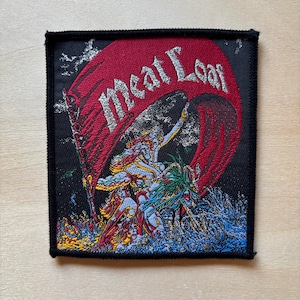 Meat Loaf – Dead Ringer / Toppa tessuta originale degli anni '80