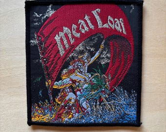 Meat Loaf - Dead Ringer | Original 1980s Woven Patch