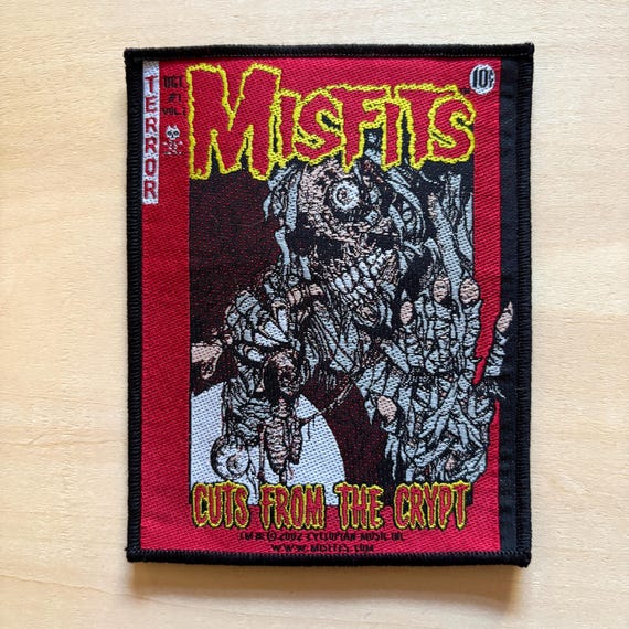 Misfits - Cuts From the Crypt | Original 2002 Woven Patch - Etsy