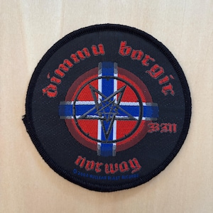 Dimmu Borgir – Norge | Original vävd lapp från 2004
