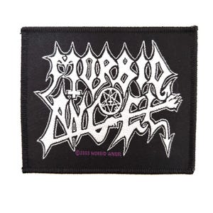 Parche tejido vintage original con el logotipo de Morbid Angel