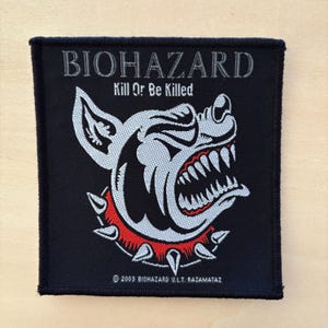 Biohazard - Kill or Be Killed | Original 2003 Woven Patch