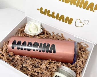 Madrina Proposal Box: Spanish Bautizo, Primera Comunión Gift Set