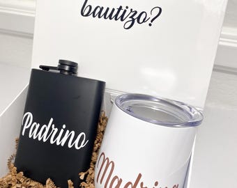Padrinos Antrag auf Spanisch bautizo quieren miss padrinos de primare comunion Patenvorschlag Box spanisch