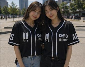 BTS Arirang World Tour Baseball Jersey - Etsy