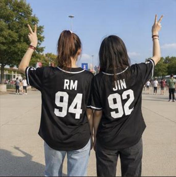 Custom BTS Jersey World Tour Concert Arirang Personalized Bts