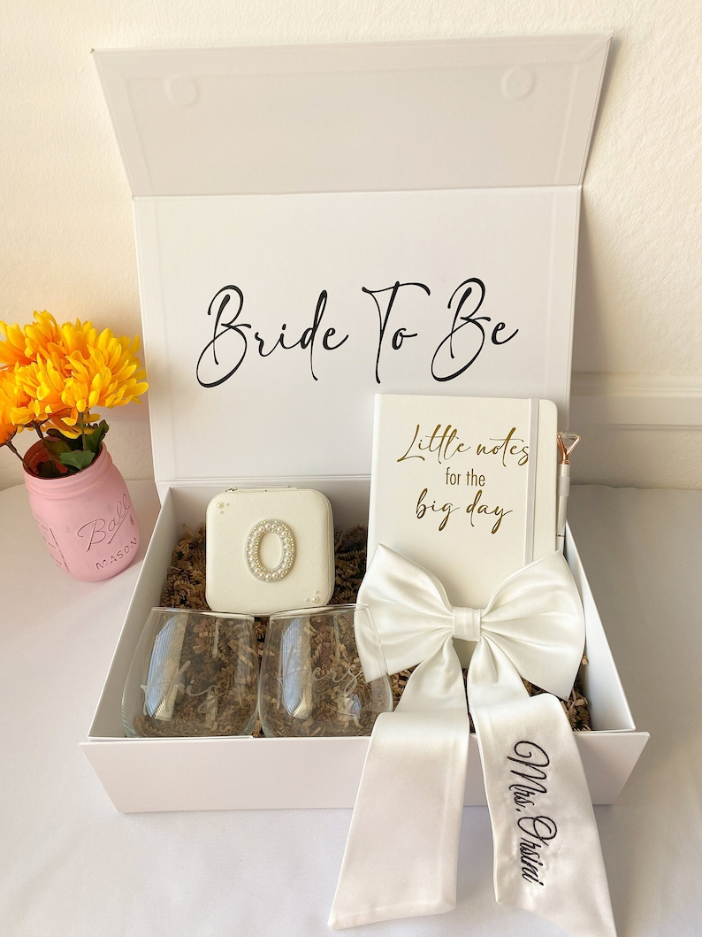 Miss to Mrs Engagement Gift Box Bridal Shower Gift Bride to Be Box ...
