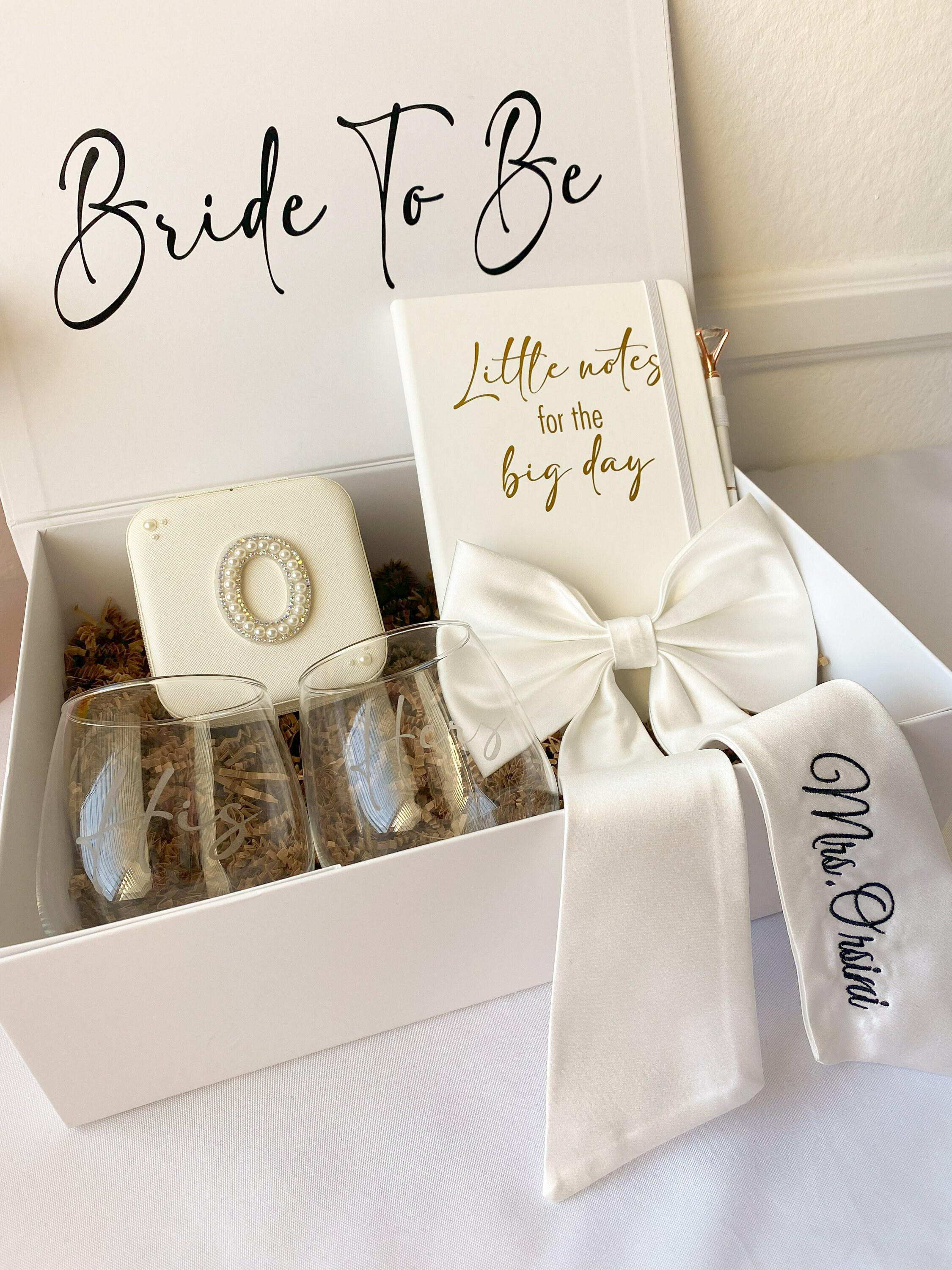 Bride to Be Gift Box Bride Gift Box Bride Box Engagement Gift Bride to ...