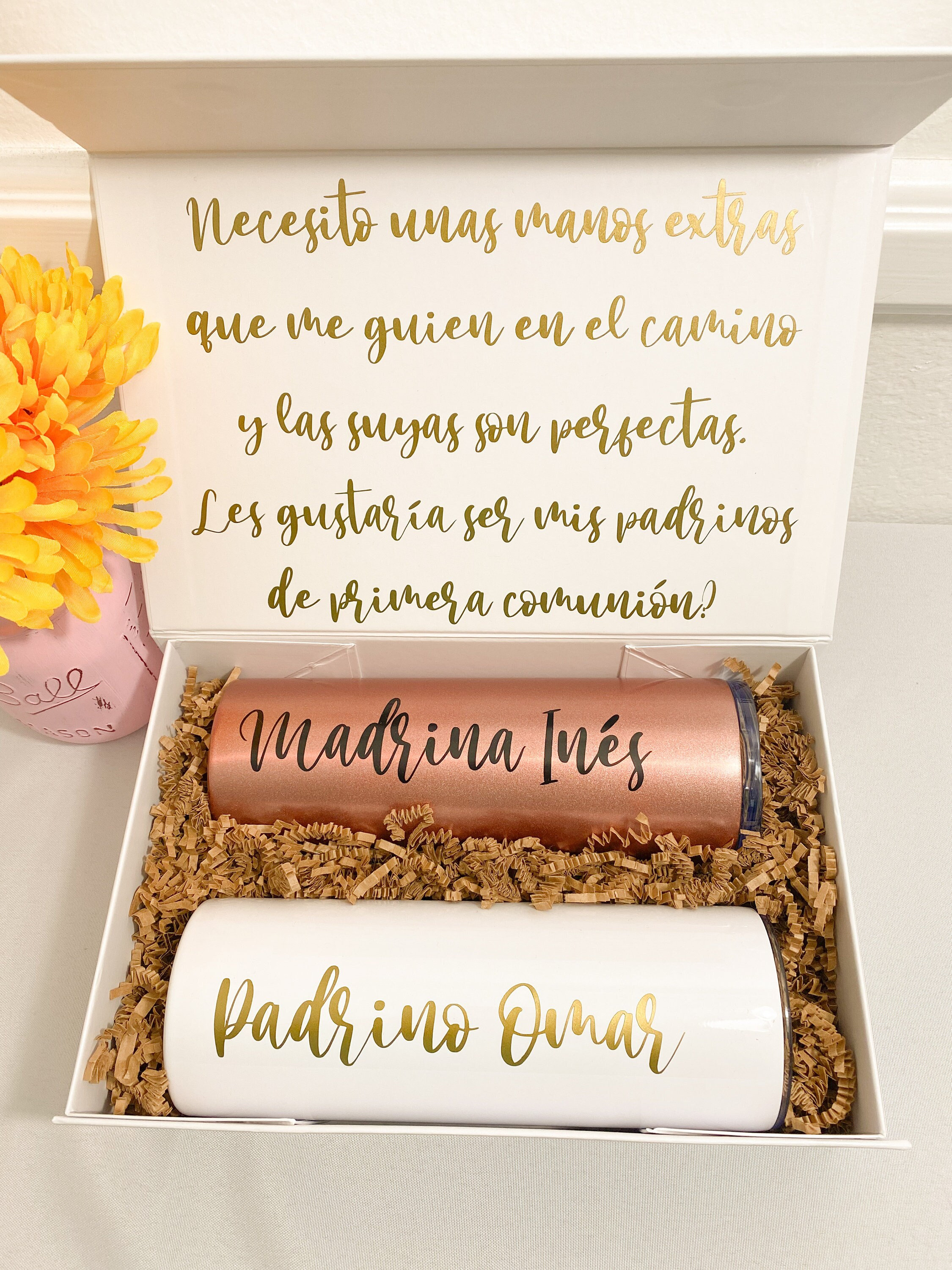 Quieren ser mis padrinos de primera comunion quieren ser mis padrinos de  bautizo caja primera comunion padrino propuesta caja caja de padrino - Etsy  México, image size:2250x3000