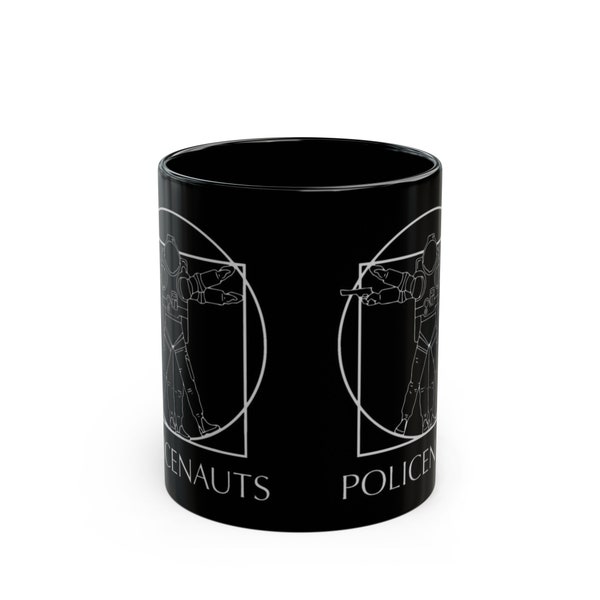 Policenauts Coffee Mug | Retro Video Game Coffee Cup | Classic Hideo Kojima | Cyberpunk Retro | Game Sci-Fi Adventure