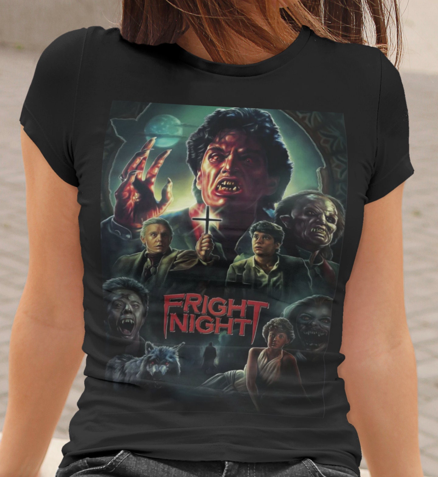 Horror Movie Shirt Black - Etsy