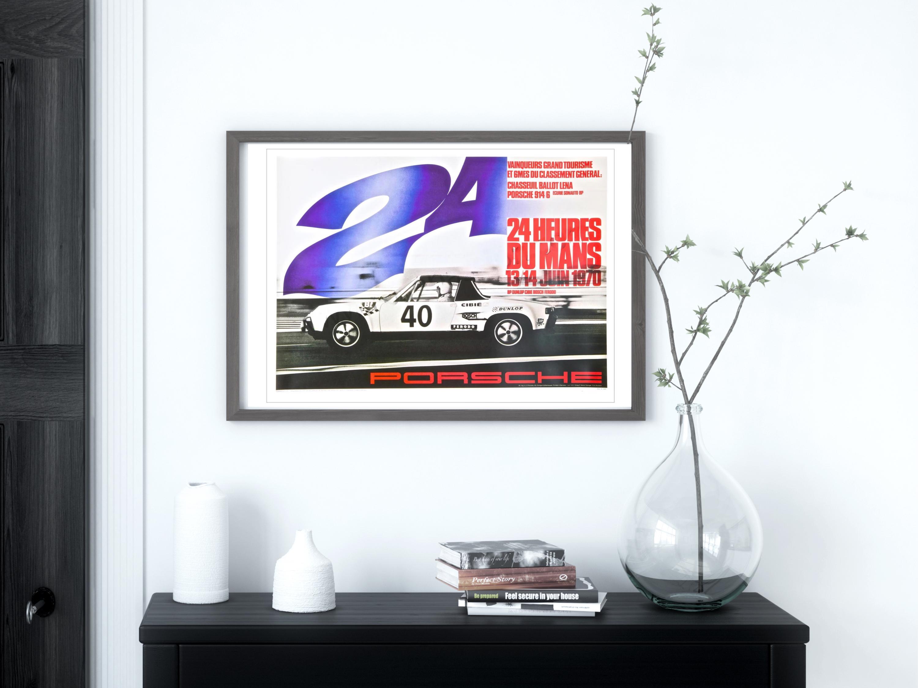 ポルシェポスター914/6 GT ル・マン24時間レース 1970年、グランド