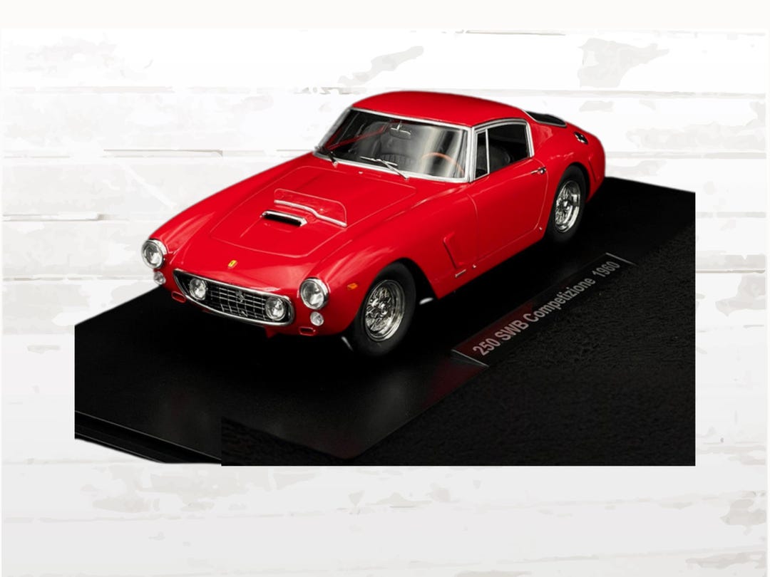 CMC フェラーリ  Ferrari 1961 250GT 1/18  SWB Ferrari 250 GT SWB Competizione 1961 Diecast Model, 1:18 Scale Red