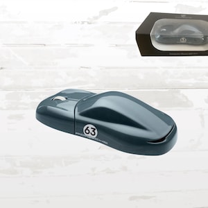 Ratón de ordenador Porsche 911 60 años n 63 Diseño Shoreblue