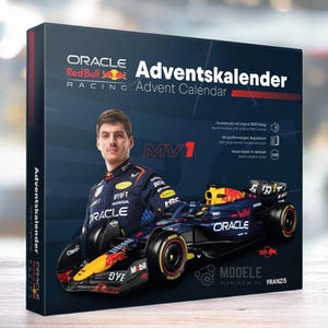 Racing F1 Adventskalender | RB20 Modellbyggsats i skala 1:43 | För racingfans