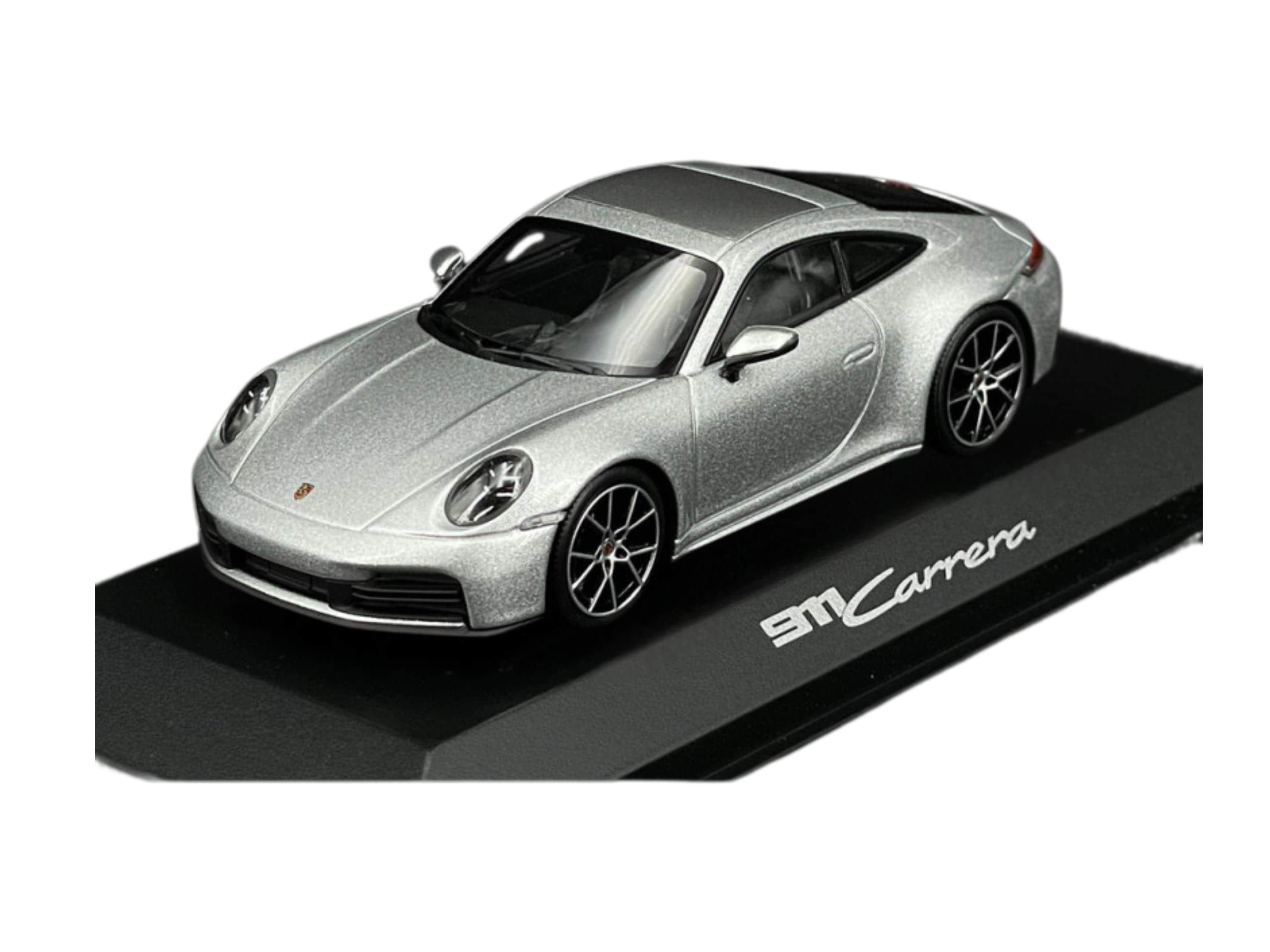 1/43 特注 ミニチャンプス ポルシェ 992.2 カレラ GTシルバー Porsche 911 Carrera Coupe Type 992.2 GT Silver 1:43 Scale Model