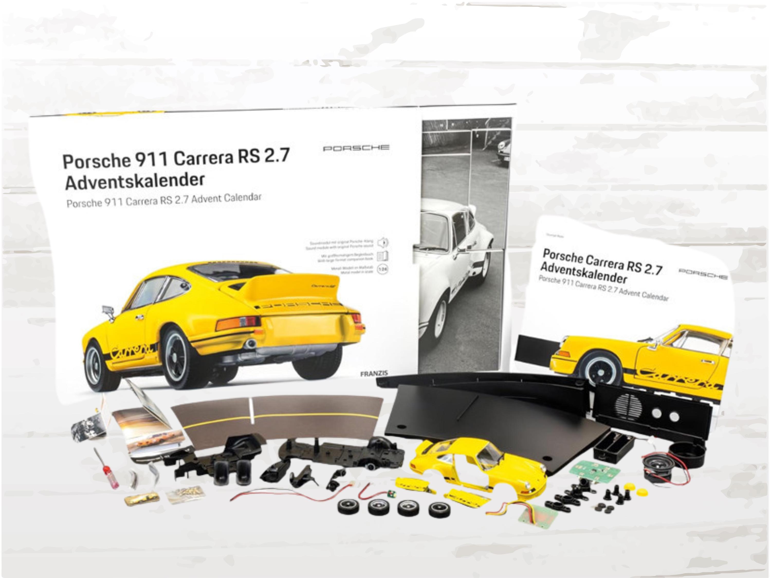 ポルシェ 911 カレラ RS 2.7 アドベントカレンダー 1:24スケール