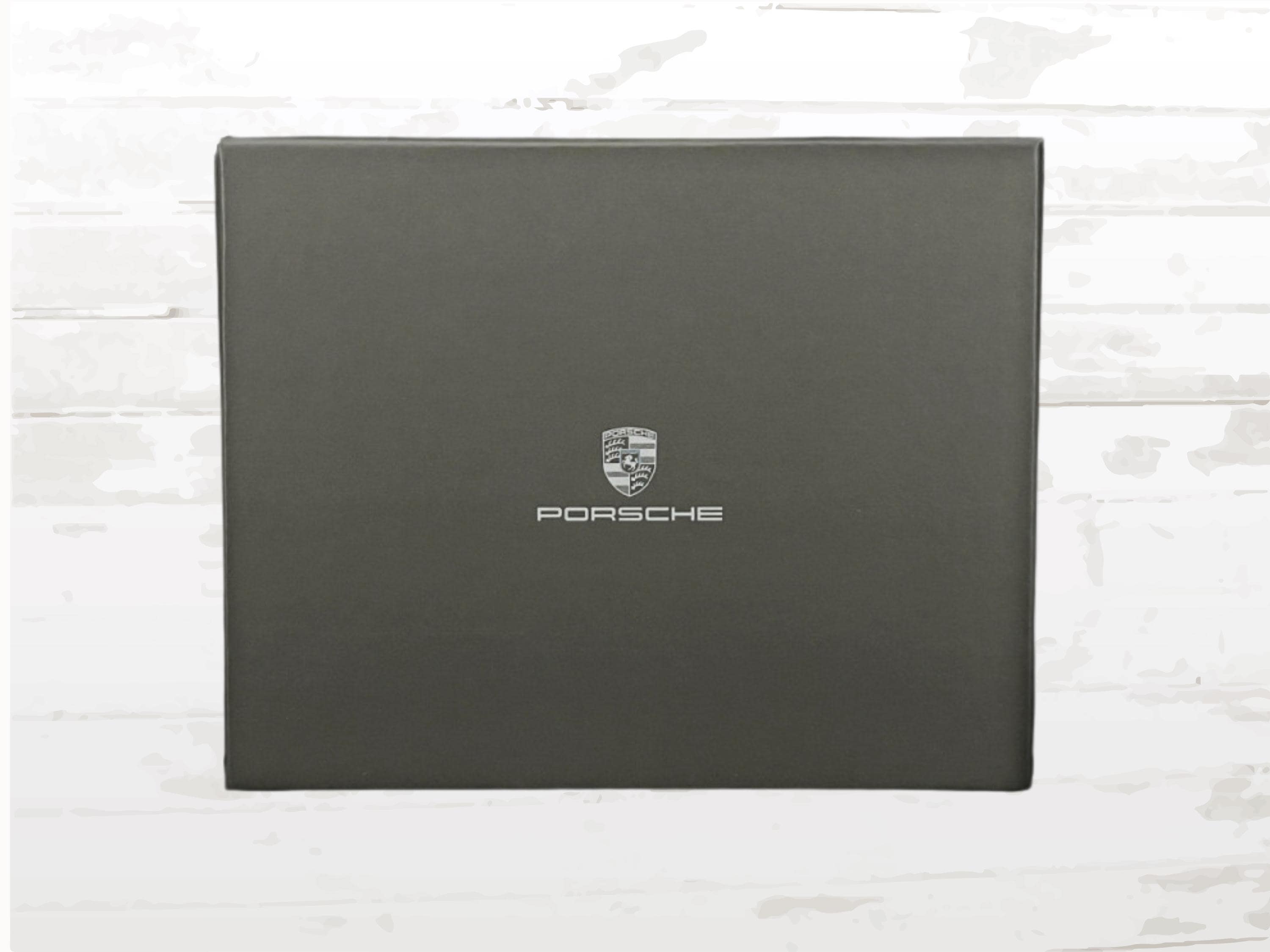 Porsche Leather Wallet for Men – Black With Embossed Crest - Etsy