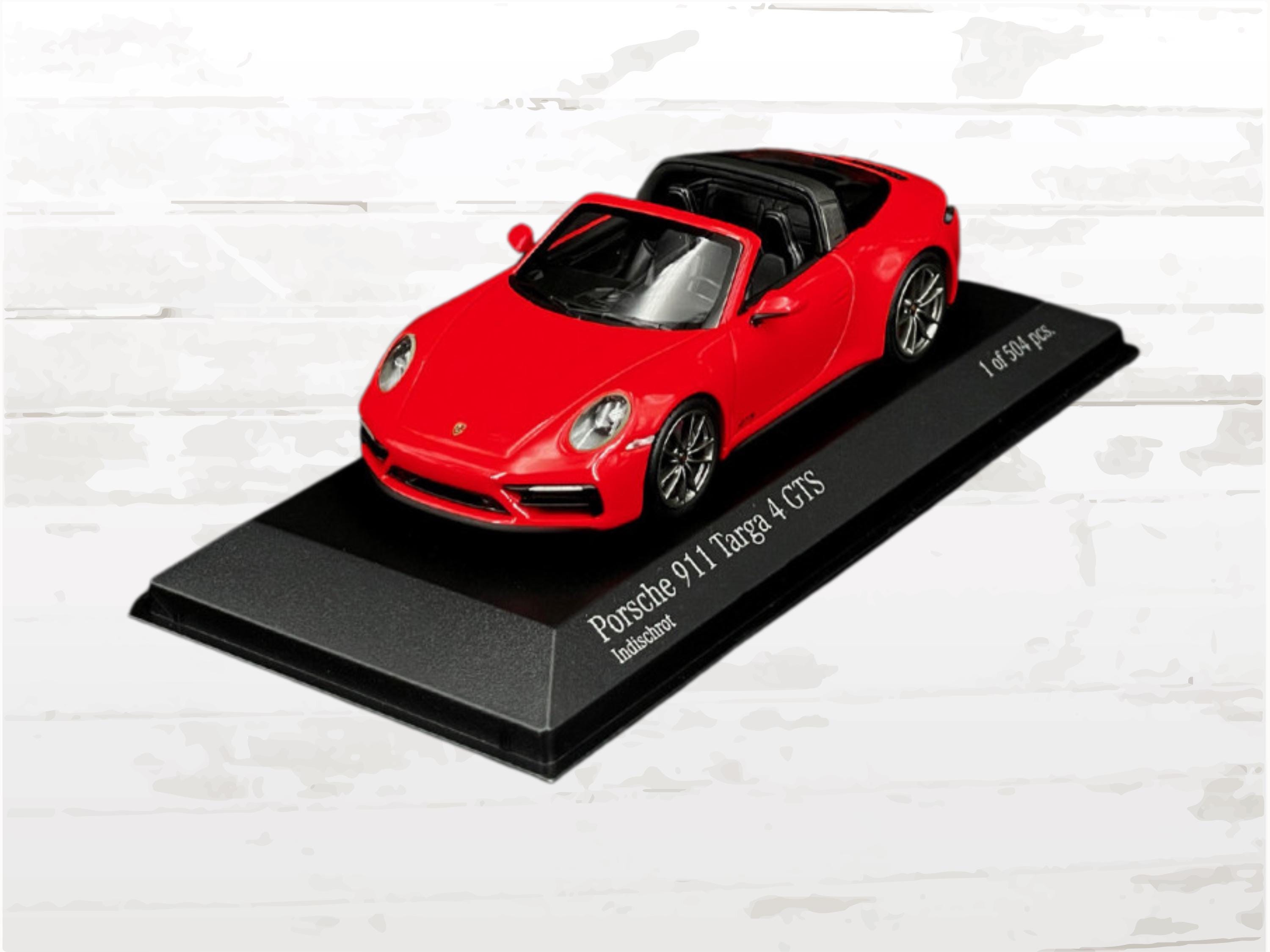 ポルシェ 991.1 targa4 gts ガーズレッド 1/43 ポルシェ 991.1 targa4