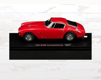 Ferrari 250 GT SWB Competizione 1961 Diecast Model, 1:18 Scale Red