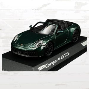Porsche 911 Targa 4 GTS Model Car | 1:43 Jet Green Spark | Collectible Resin Miniature | 2024 Limited Edition Gift
