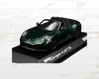 Porsche 911 Targa 4 GTS (2024) Resin Model Car, Jet Green, 1:43