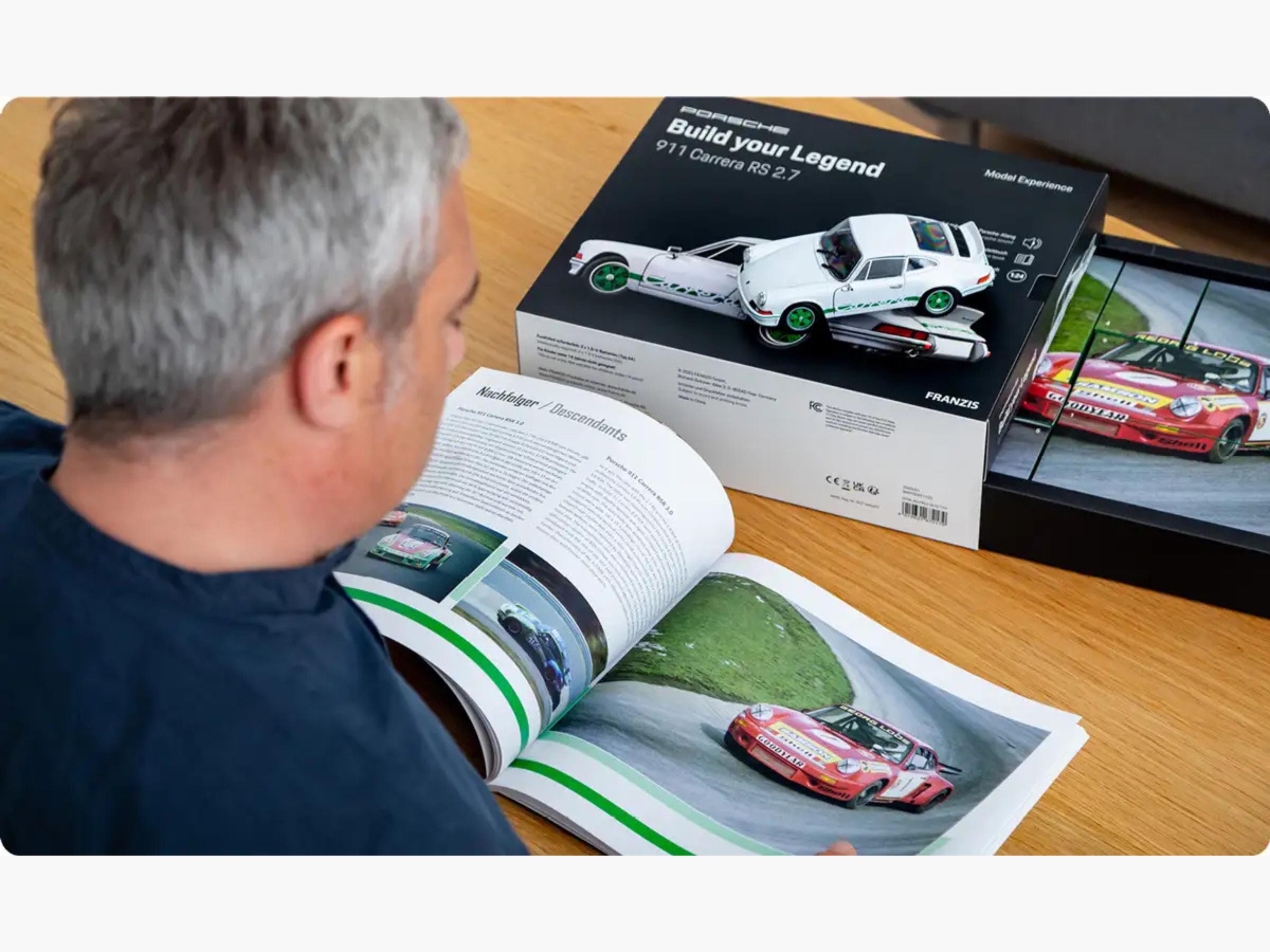 ポルシェ 911 カレラ RS 1:24 モデルキット - 伝説を築こう - Etsy 日本