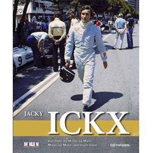 Buch Jacky Ickx - Mister Le Mans Buch, Rennbiographie, Porsche Ferrari F1 Le Mans Fahrer, Motorsport Geschenk für Ihn, Fotos von McKlein