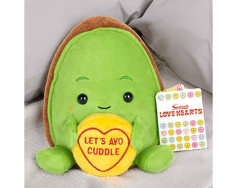 Love Hearts Avocado Plush Toy: Let's Avo Cuddle Gift