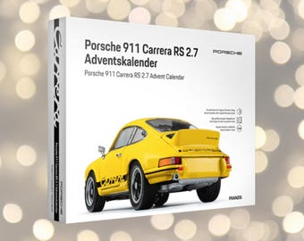 Porsche 911 Carrera RS 2.7 Advent Calendar, 1:24 Scale - Etsy