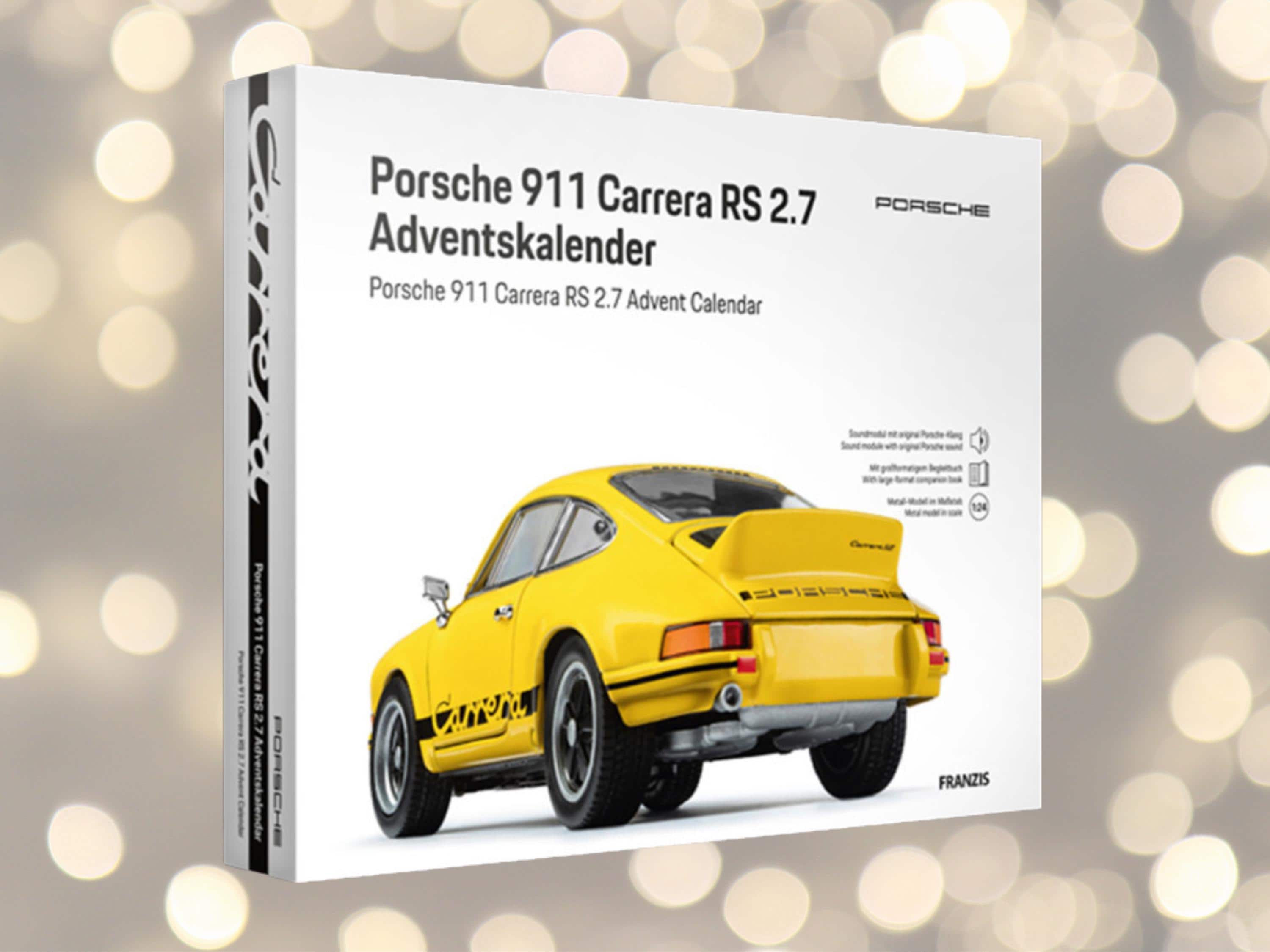 Porsche 911 Carrera RS 2.7 Advent Calendar, 1:24 Scale - Etsy