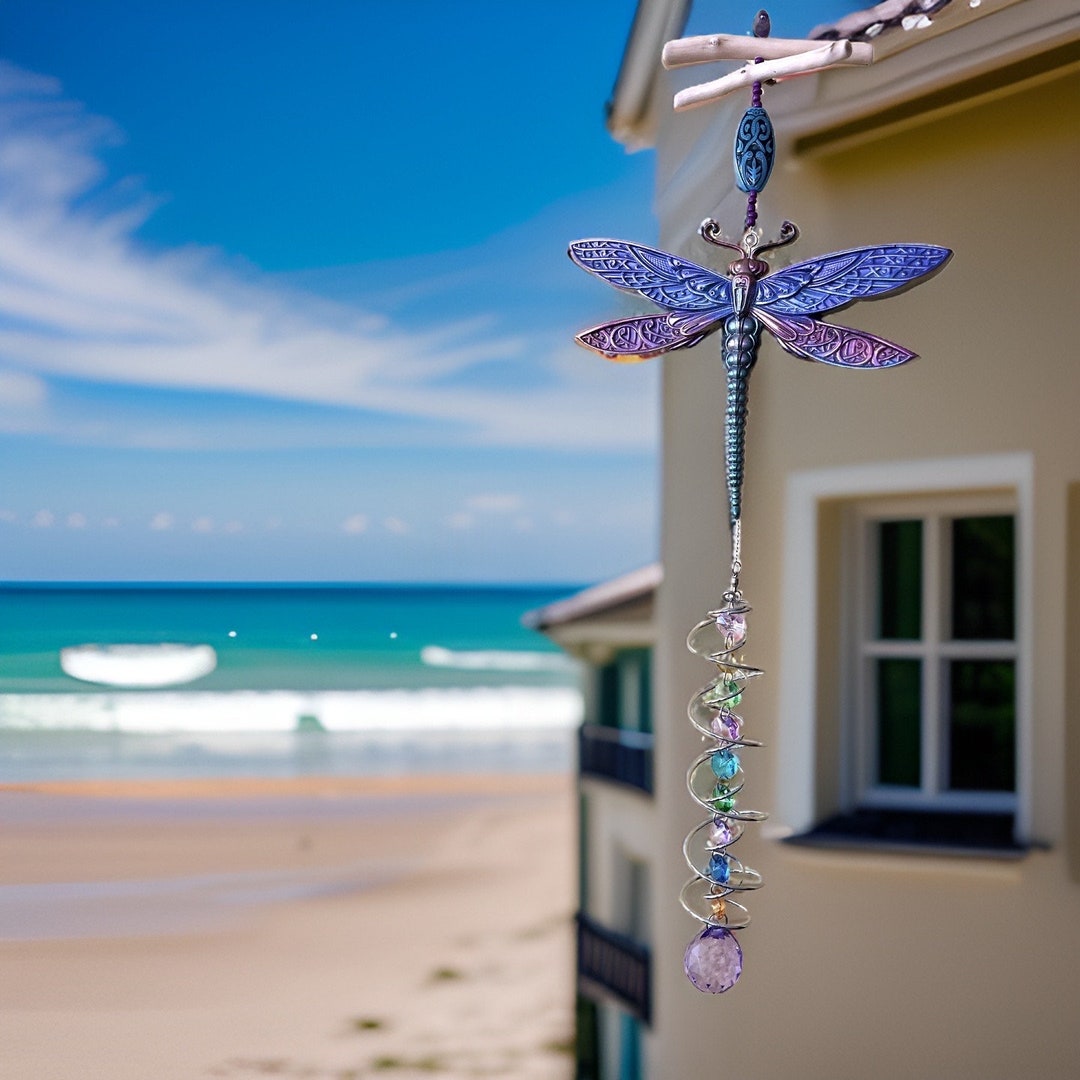 Coastal Stacked Driftwood Beach Art Home Decor, Driftwood and Resin