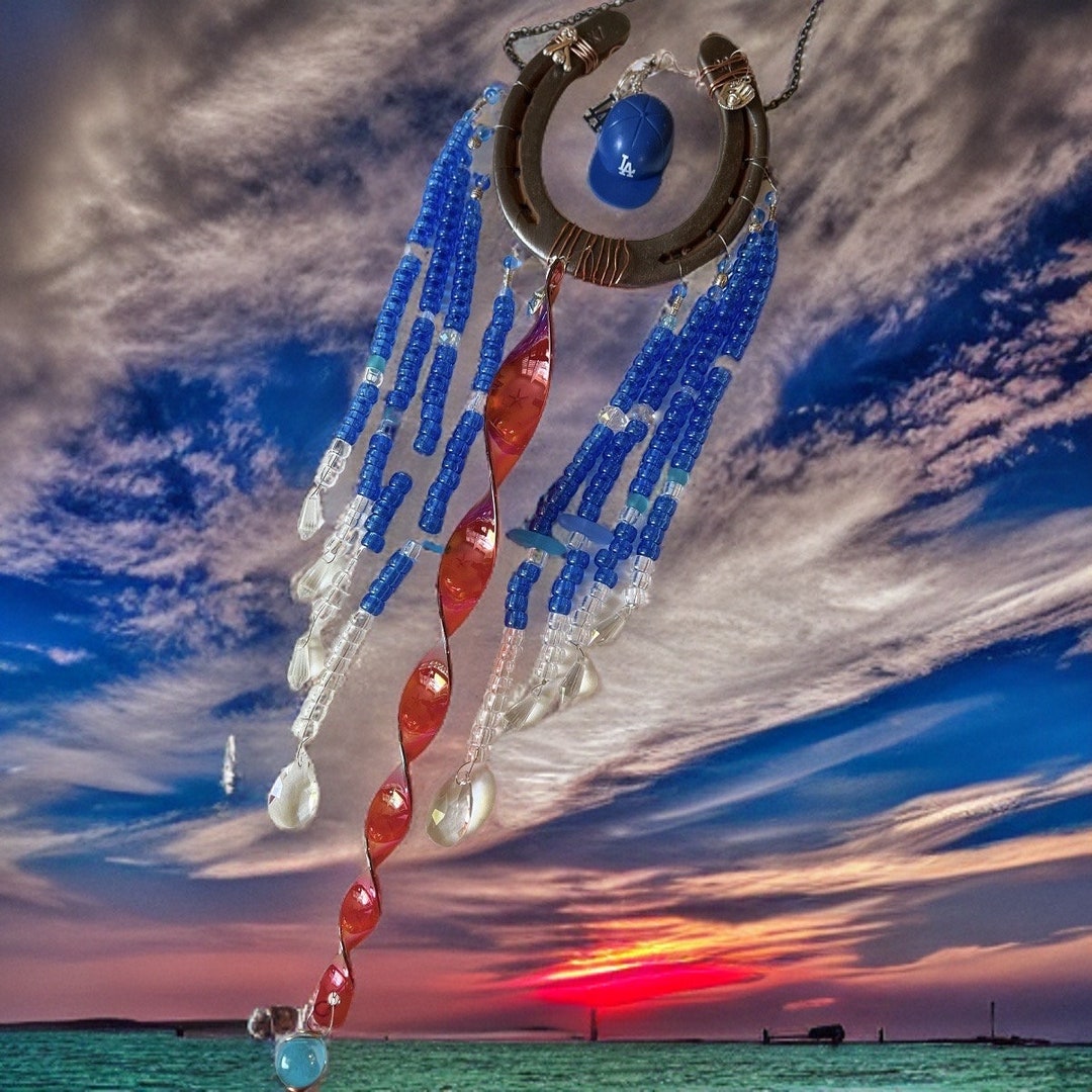 Horseshoe Baseball Suncatcher Etsy