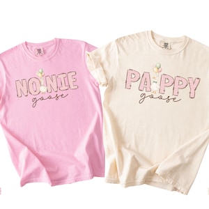 Comfort Colors® One Silly Goose 1st Birthday Matching Family Shirt, Mama Goose and Dada Goose Tees, Funny Goose Party Outfit, Gift For Mom image 5