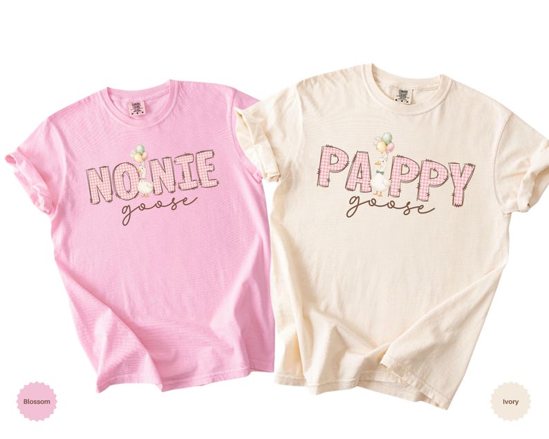 Comfort Colors® One Silly Goose 1st Birthday Matching Family Shirt, Mama Goose and Dada Goose Tees, Funny Goose Party Outfit, Gift For Mom image 5