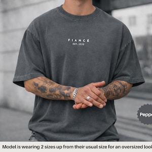Comfort Colors® Custom Fiance Shirt, Personalized Engagement Tee, Future Mr. Tshirt, Engagement Gift, Gift for Fiancé, Groom Sweatshirt Gift