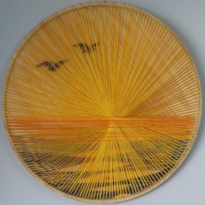 2ft wall art - Sunset